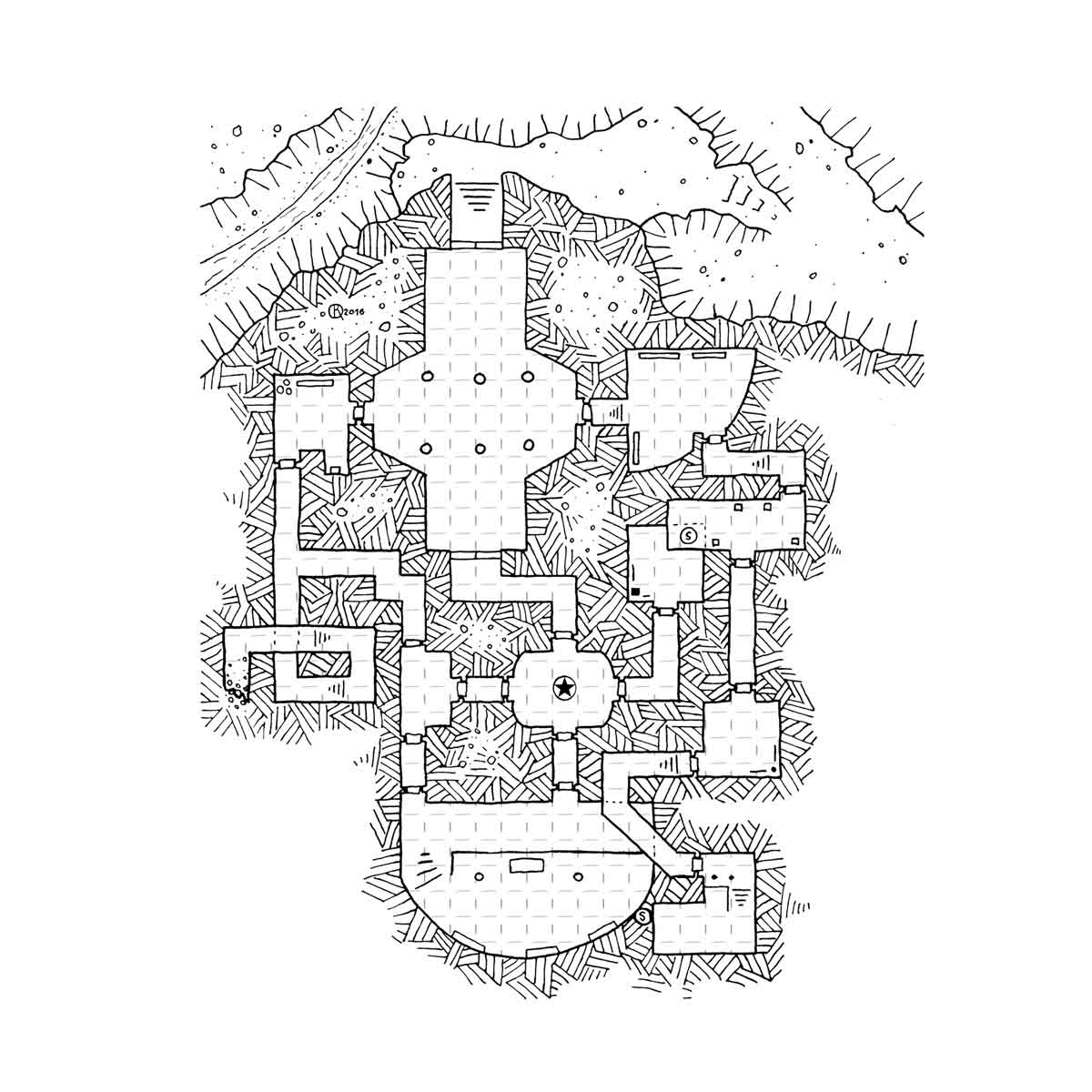 Dungeon rpg map