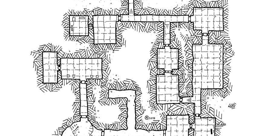 chasse-aux-gob rpg map dungeon