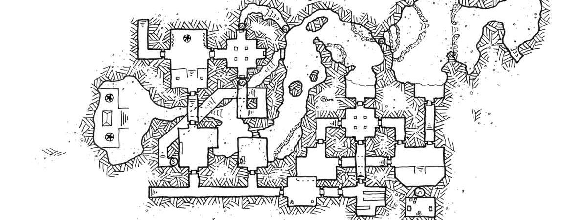 Le tombeau de Talen, rpg map, dungeon