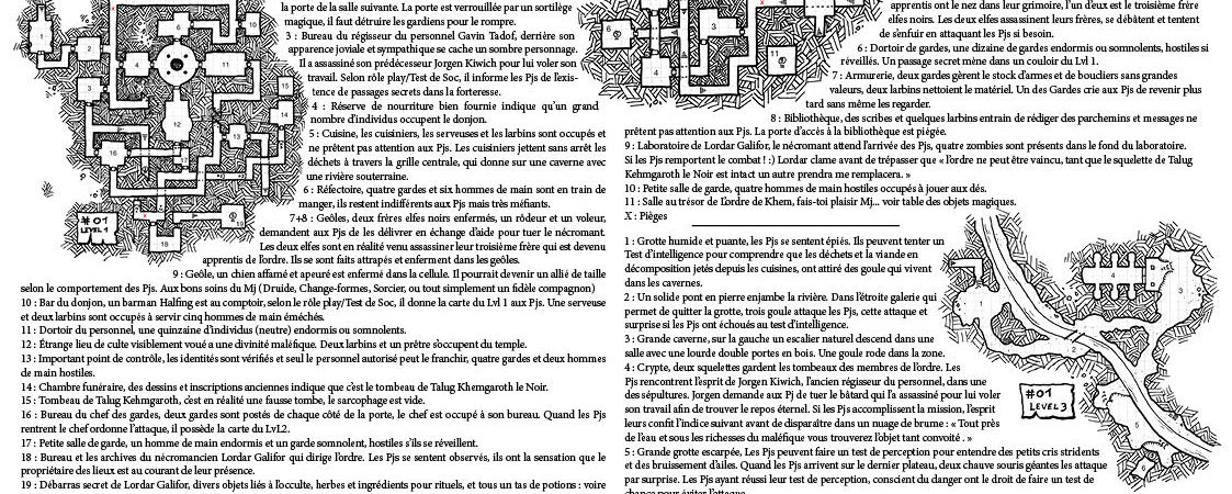 orde de khem ,one page dungeon