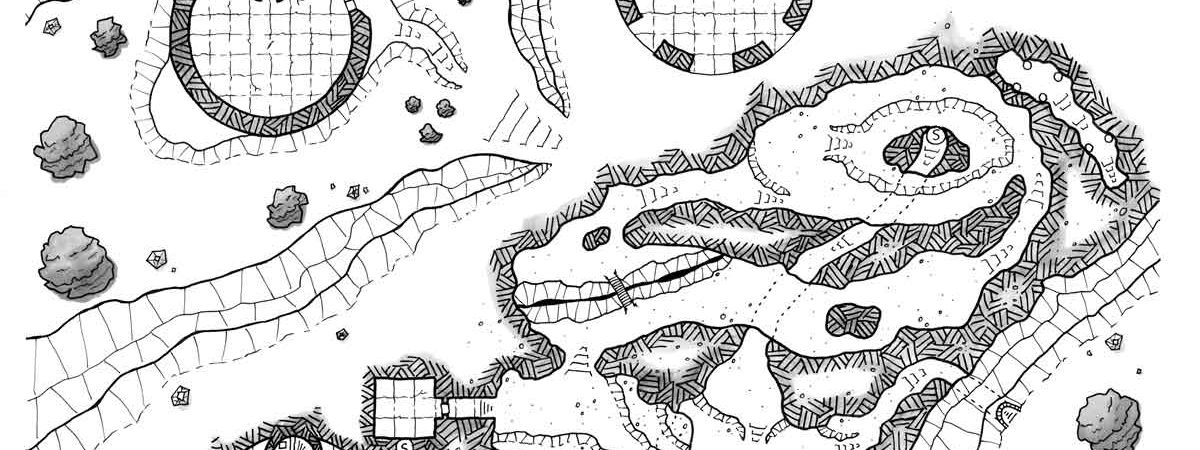 Sabideru's tower rpg map dungeon, floor plan