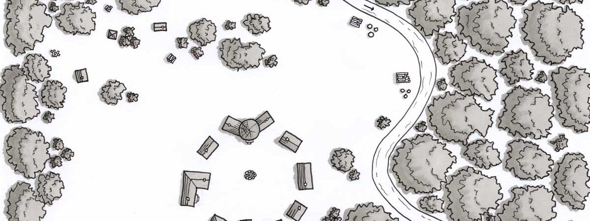 jack's-camp-brutal-rpg, commisison, village rpg map