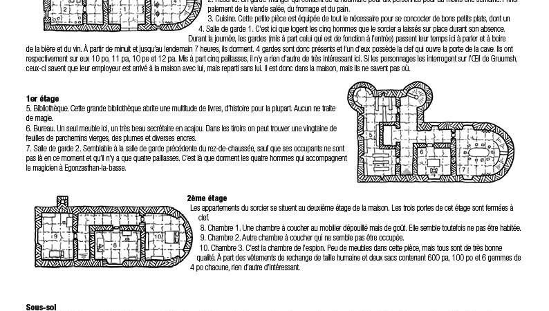 L'Oeil-de-Gruumsh, one page dungeon