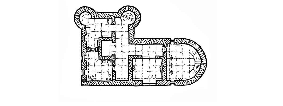 rdc-L'oeil-de-Gruumsh, rpg map, floor plan