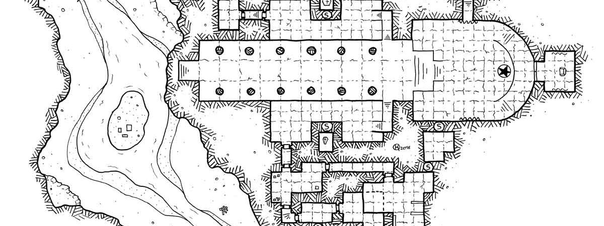 Luna Rossa's lair map