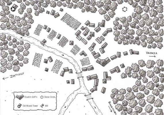 River city map