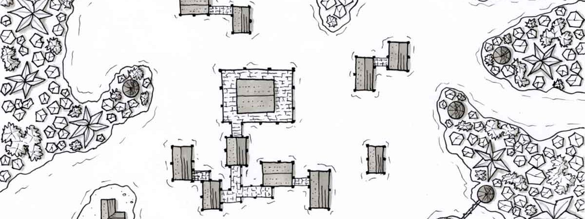 Pygmy village map