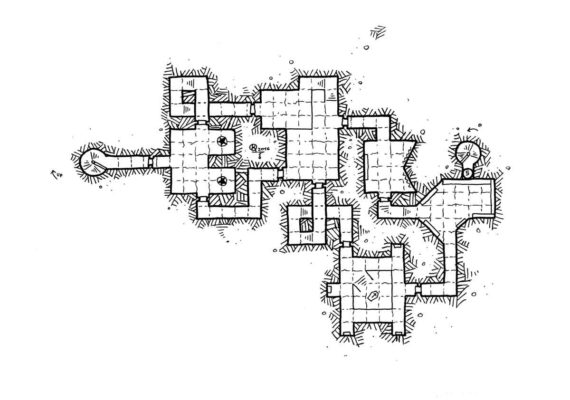 Kosmic Dungeon - Fantasy Cartography