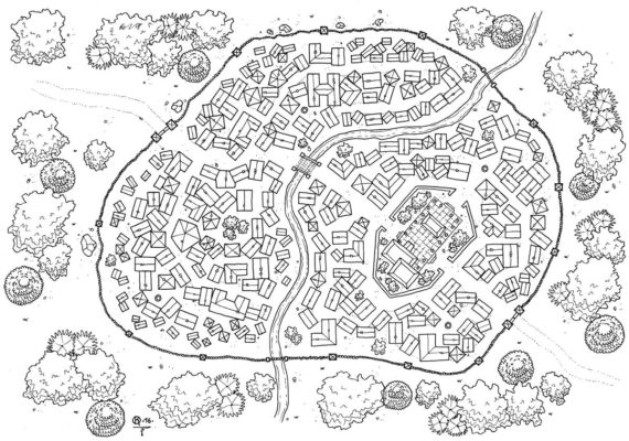 Osuam city map