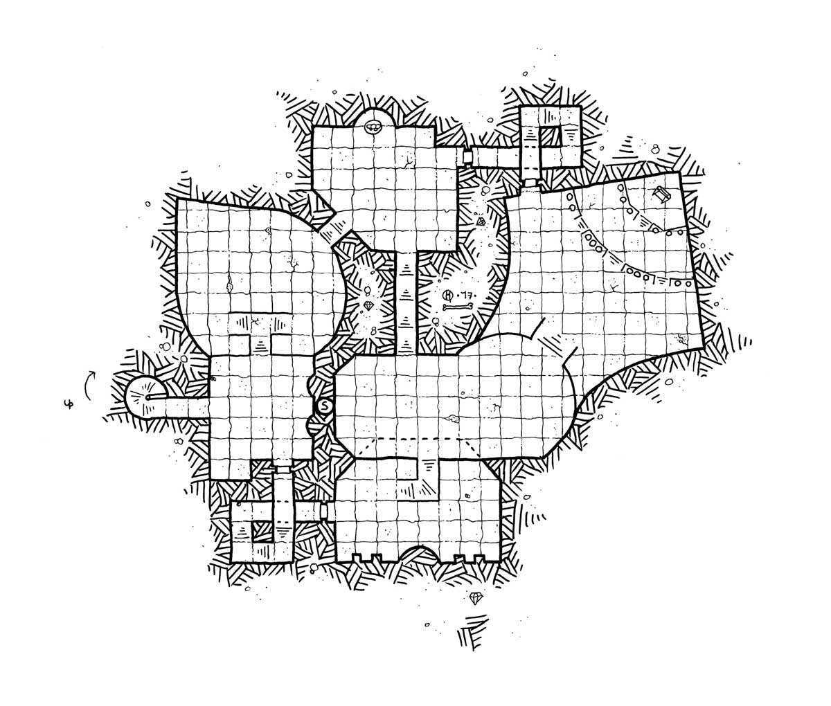 Level for the Modular Dungeon-6 - Kosmic Dungeon