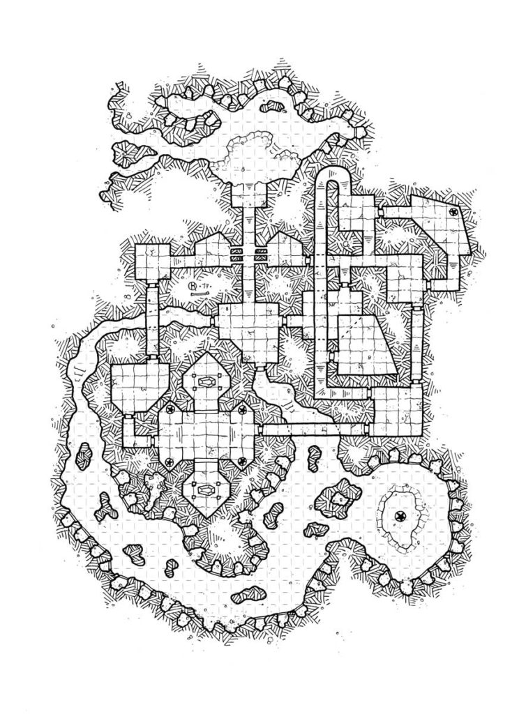 The crypt of Ganoxa - Kosmic Dungeon