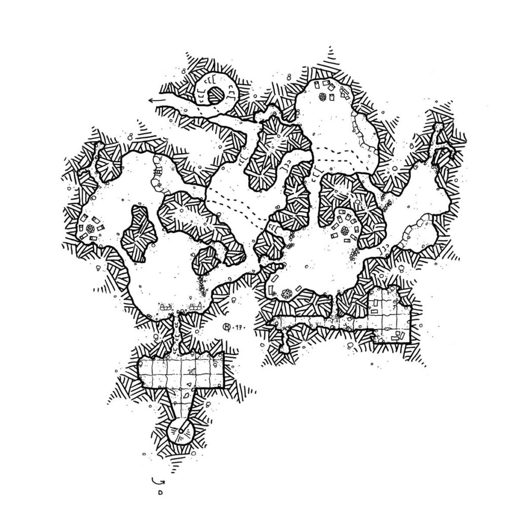 Entrance for the Modular Dungeon-1 - Kosmic Dungeon