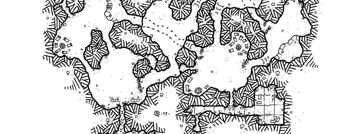 Modular dungeon level 26 map