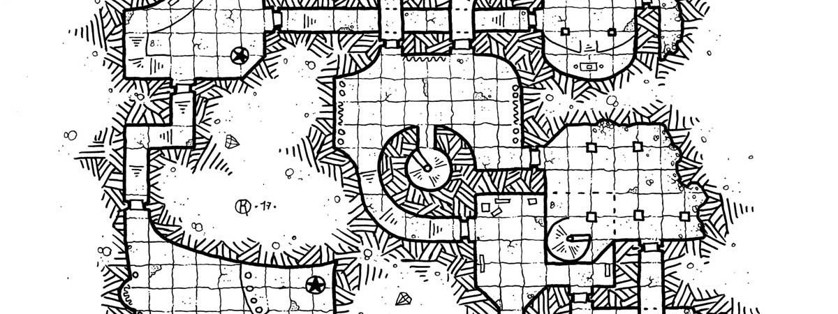 Modular dungeon level 27 map