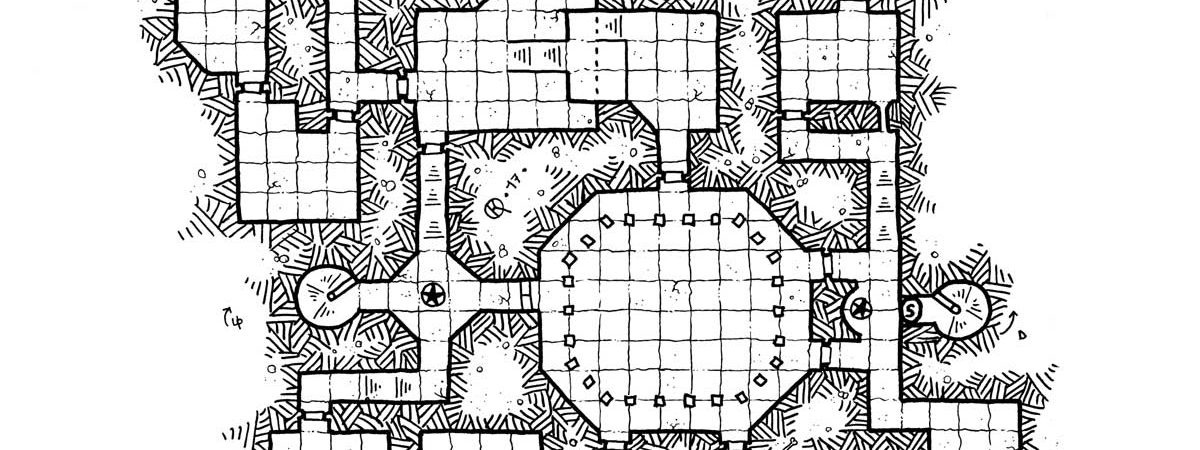 Modular dungeon level 29 map