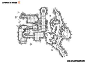 The Black House RPG map