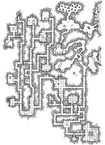 iron mine map, rpg, jdr, dnd
