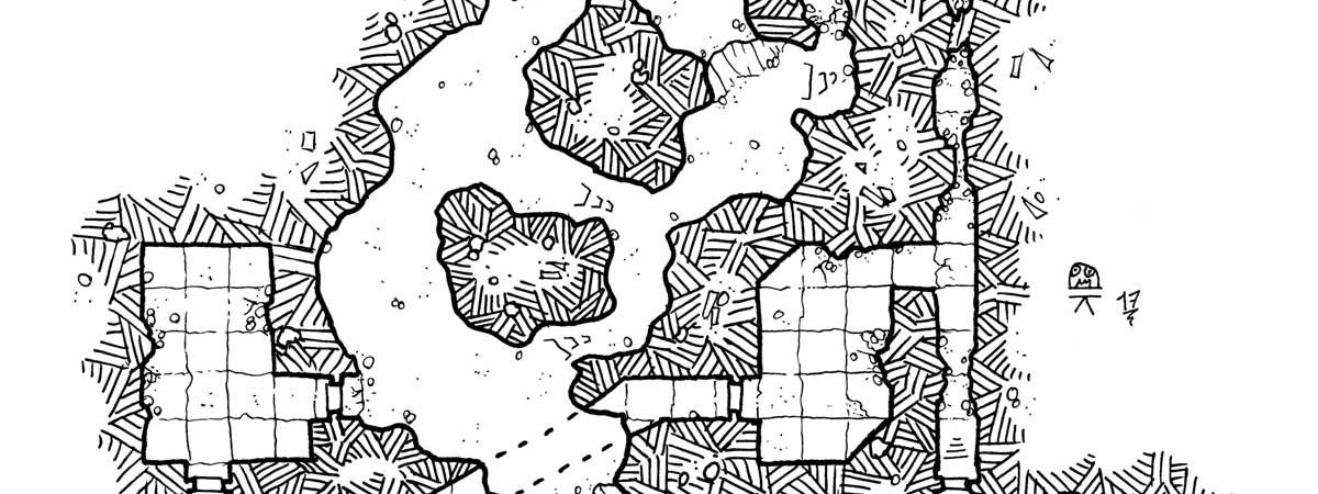 Modular Cavern level 06, rpg map