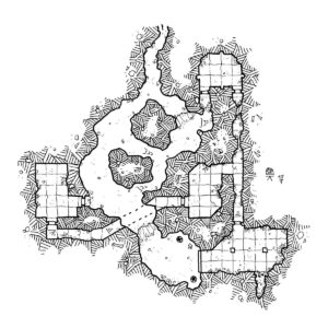 Modular Cavern level 06, rpg map