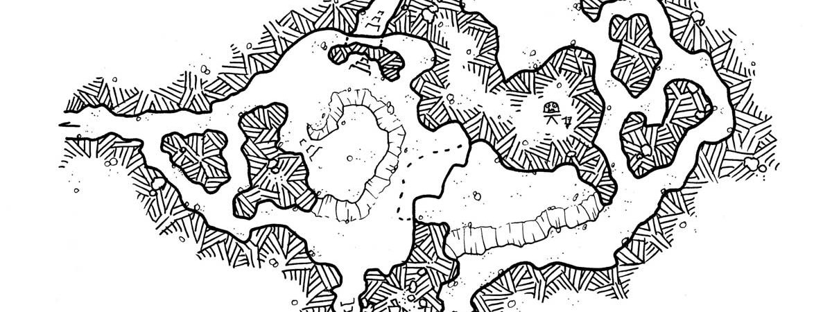 modular cavern level 07, rpg map