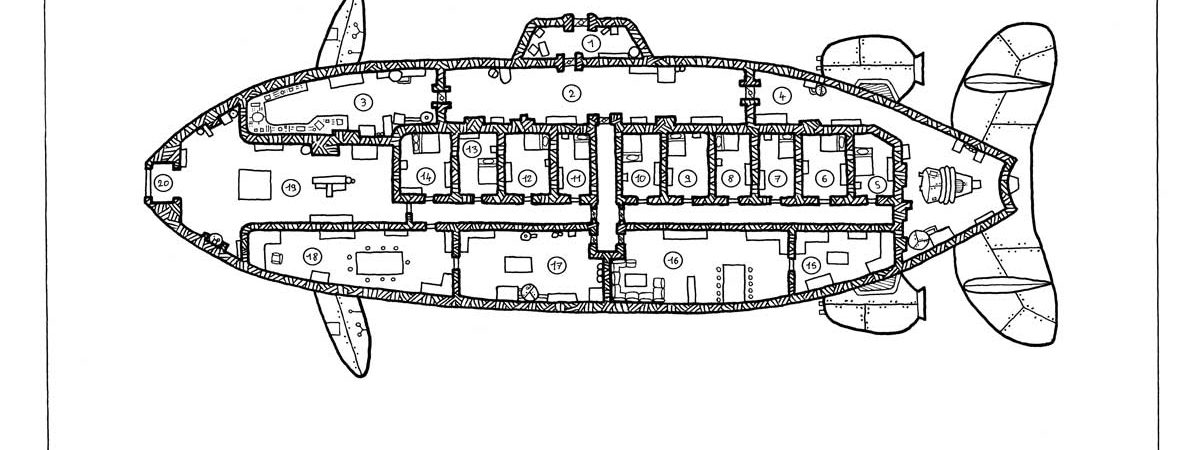 submarine map, rpg, bathyscaphe