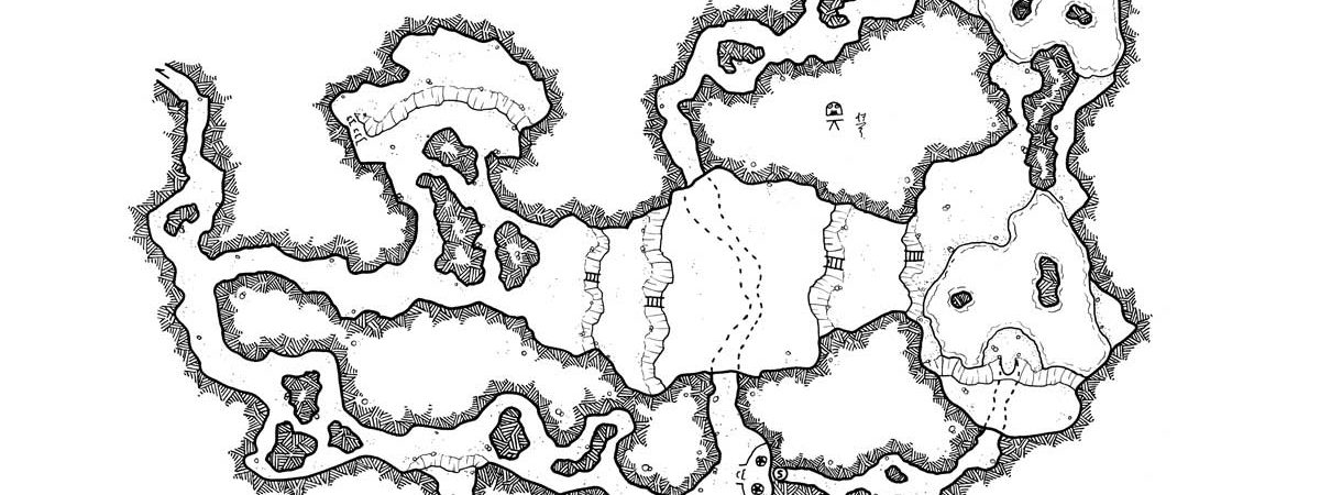 Modular cavern level 13, map