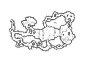 Modular cavern level 13, map