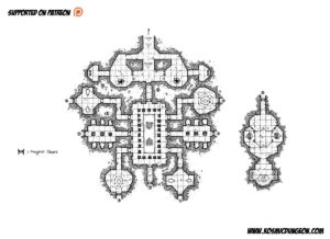 Joled's tomb, Rpg map