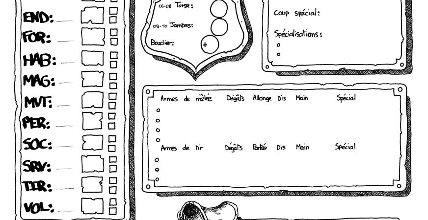 Brigandyne RPG character sheet